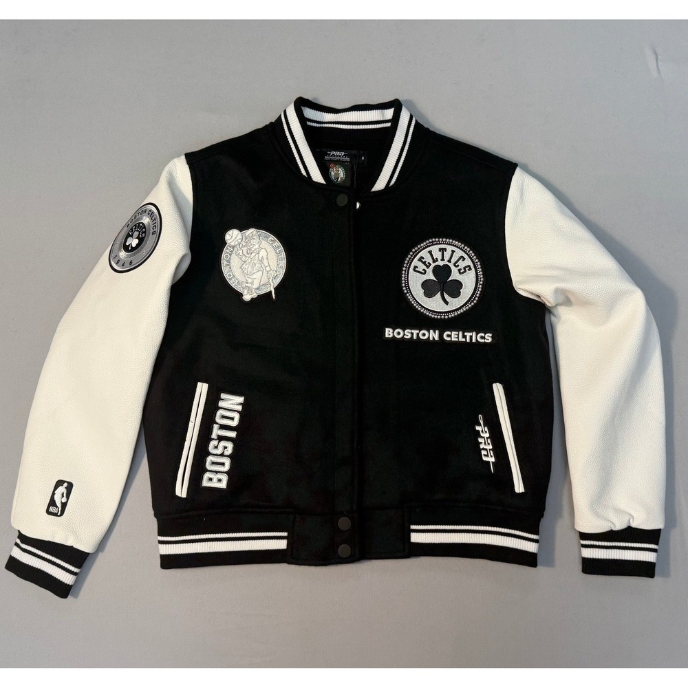 Boston Celtics Varsity Jacket from PRO STANDARD – Luxury Athletic Collection | S